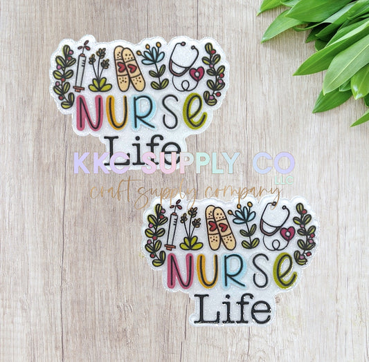 AT251-Nurse Life-Acrylic Flatback