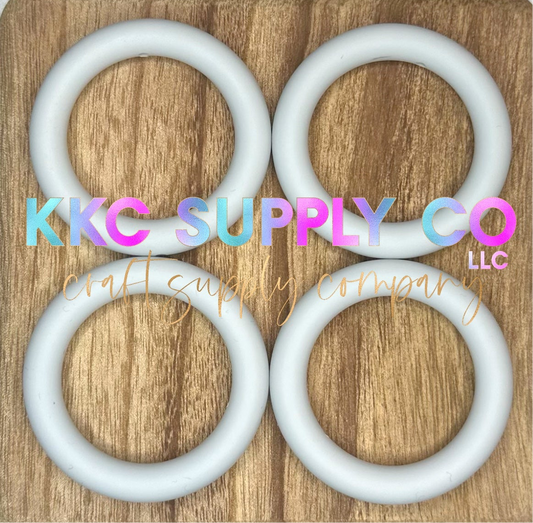 SS18-Light Grey 65mm Silicone Ring