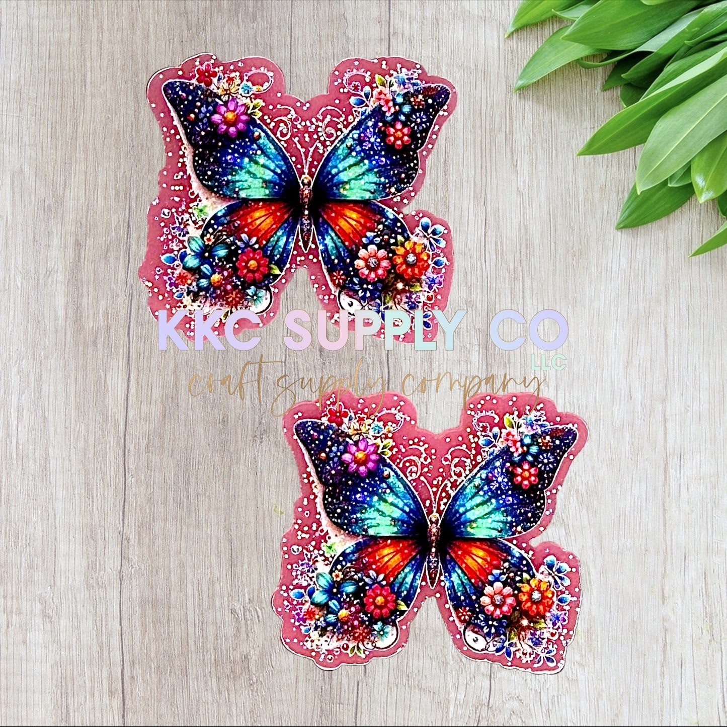 AT380-Whimsical Butterfly-Acrylic Flatback