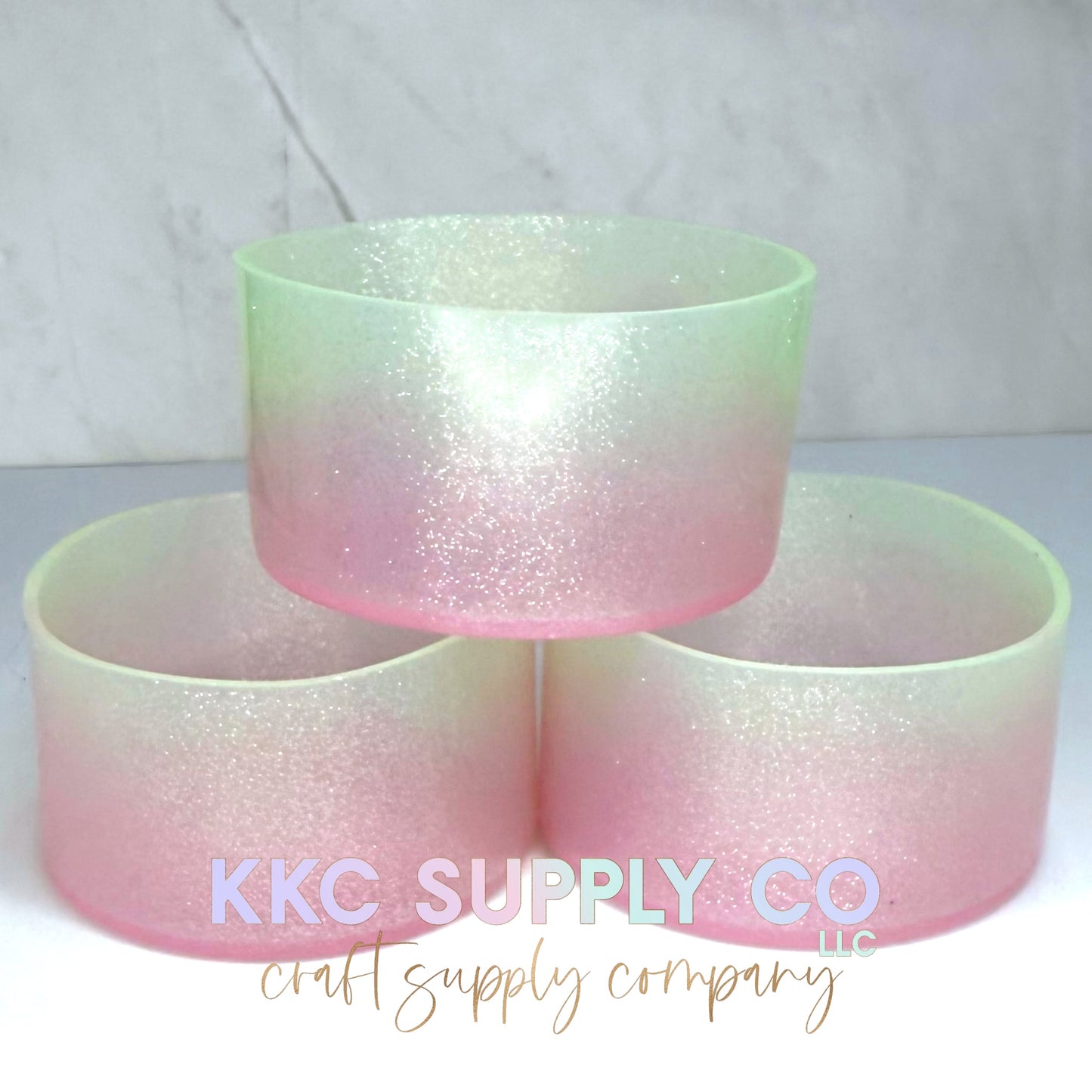 Ombre' Shimmer Glitter Tumbler Boot