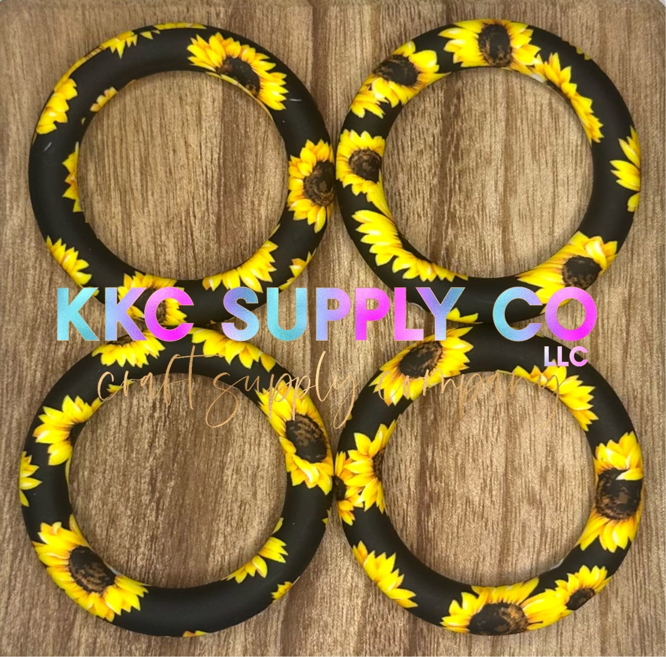 SP01-Sunflower 65mm Silicone Ring