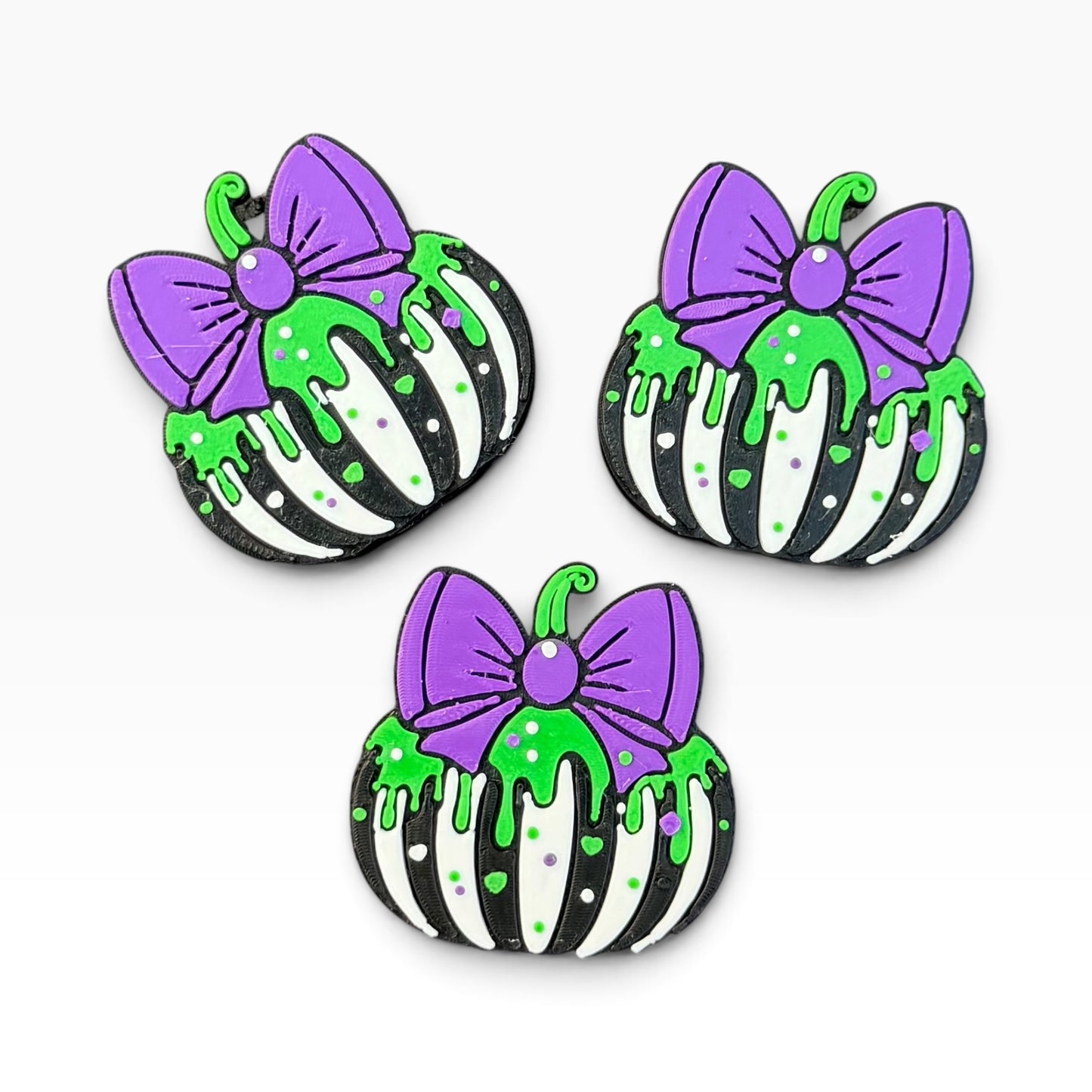 3D Printed Beetle Pumpkin Straw Topper