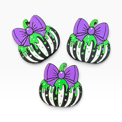 3D Printed Beetle Pumpkin Straw Topper