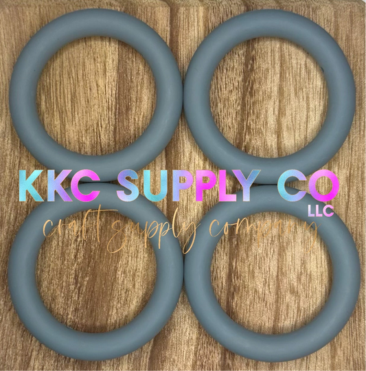 SS51-Dark Grey 65mm Silicone Ring