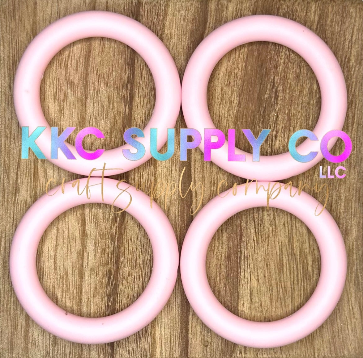 SS17-Light Pink 65mm Silicone Ring