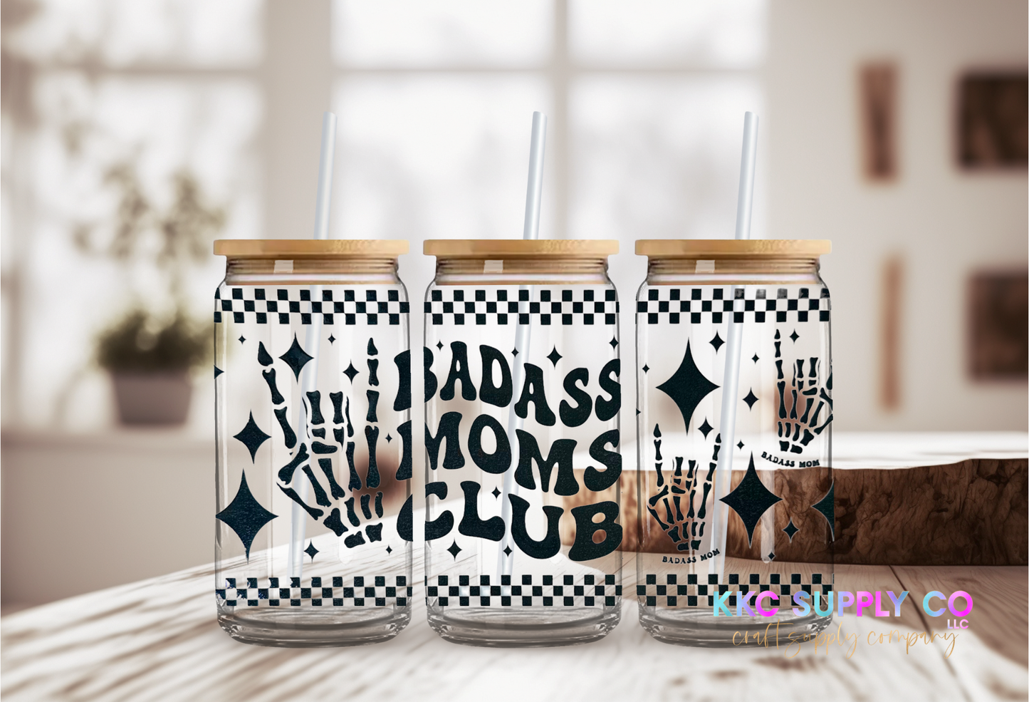 UV1636-Bada*s Moms Club 16oz UV DTF Wrap