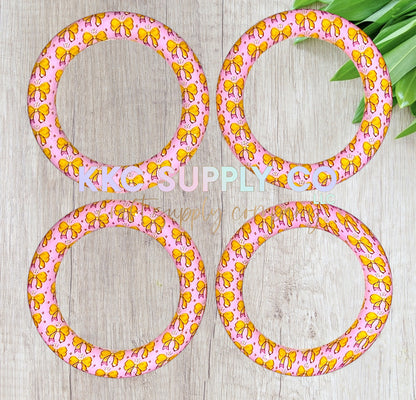 SP243-Preppy Teacher Coquette Bow Silicone Beads