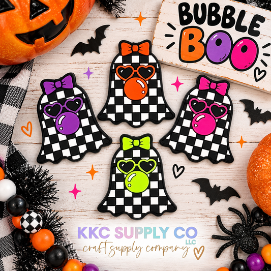 Bubble Boo Custom Silicone Focal Bead - KKCSC Custom