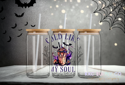 UV16515-Cold Like My Soul 16oz UV DTF Decal