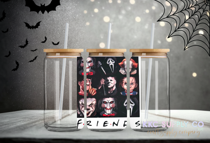 UV16519-Horror Friends 16oz UV DTF Decal