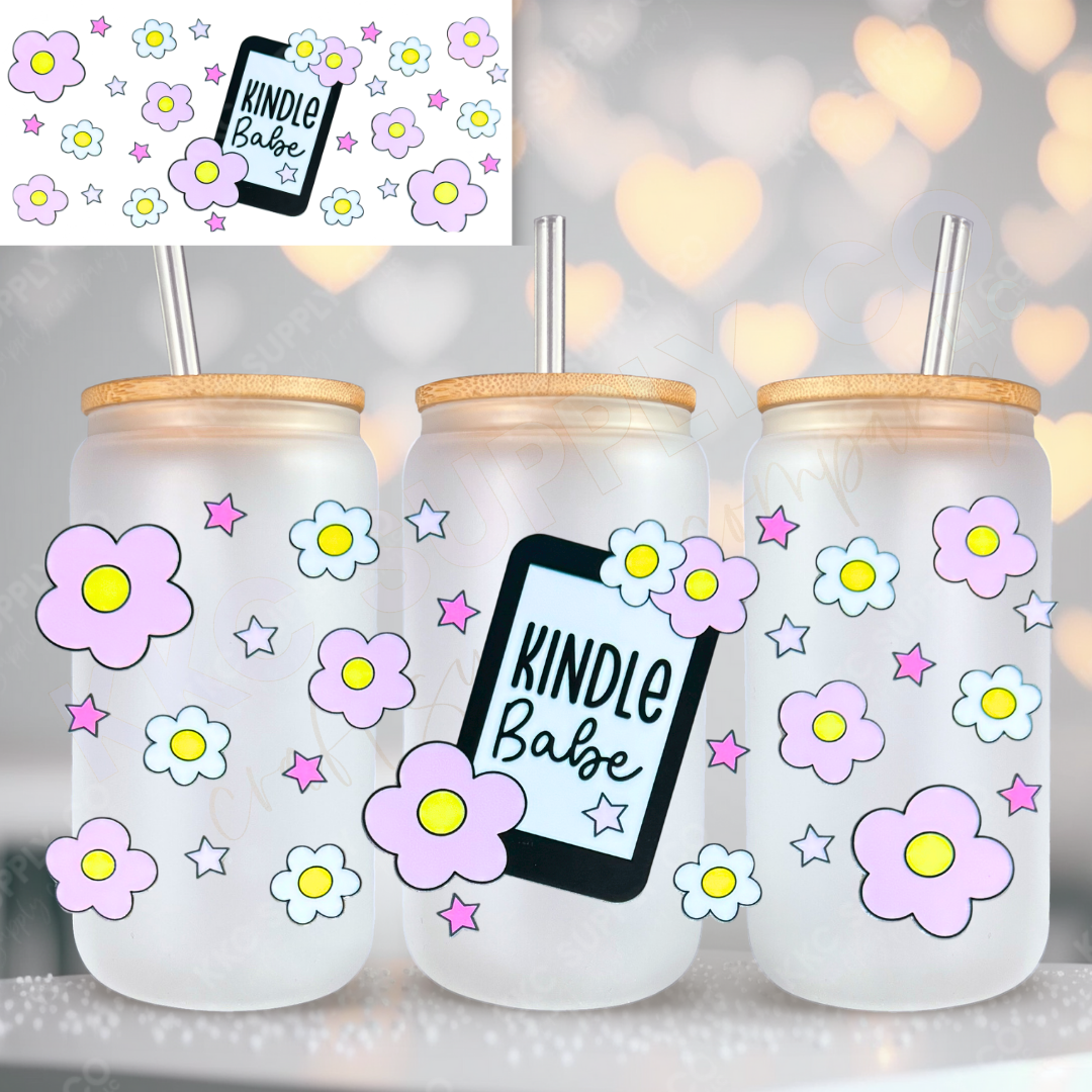 UV16749-Kindle Babe 16oz UV DTF Wrap