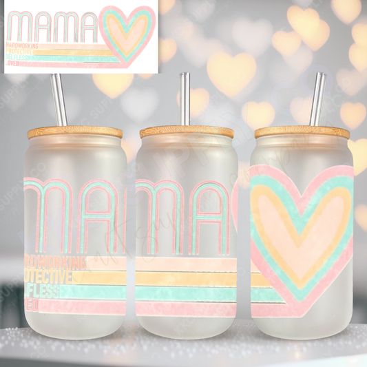 UV16392-That 70’s Mama 16oz UV DTF Wrap