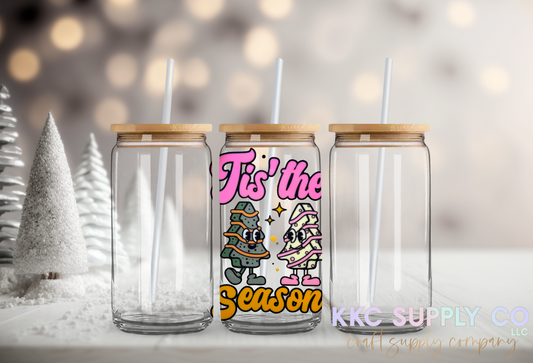 UV16615-Tis The Season UV DTF Decal