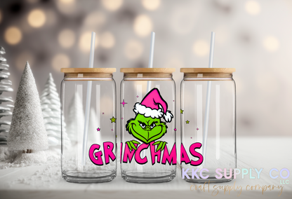 UV16604-Greenmas UV DTF Decal