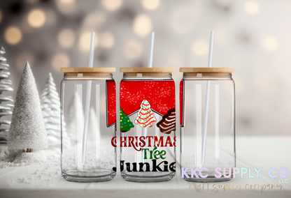 UV16607-Christmas Junkie UV DTF Decal