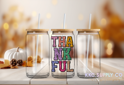 UV16550-Thankful UV DTF Decal