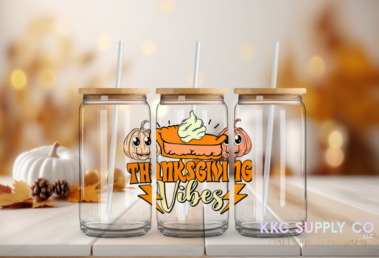 UV16571-Thanksgiving Vibes 16oz UV DTF Decal