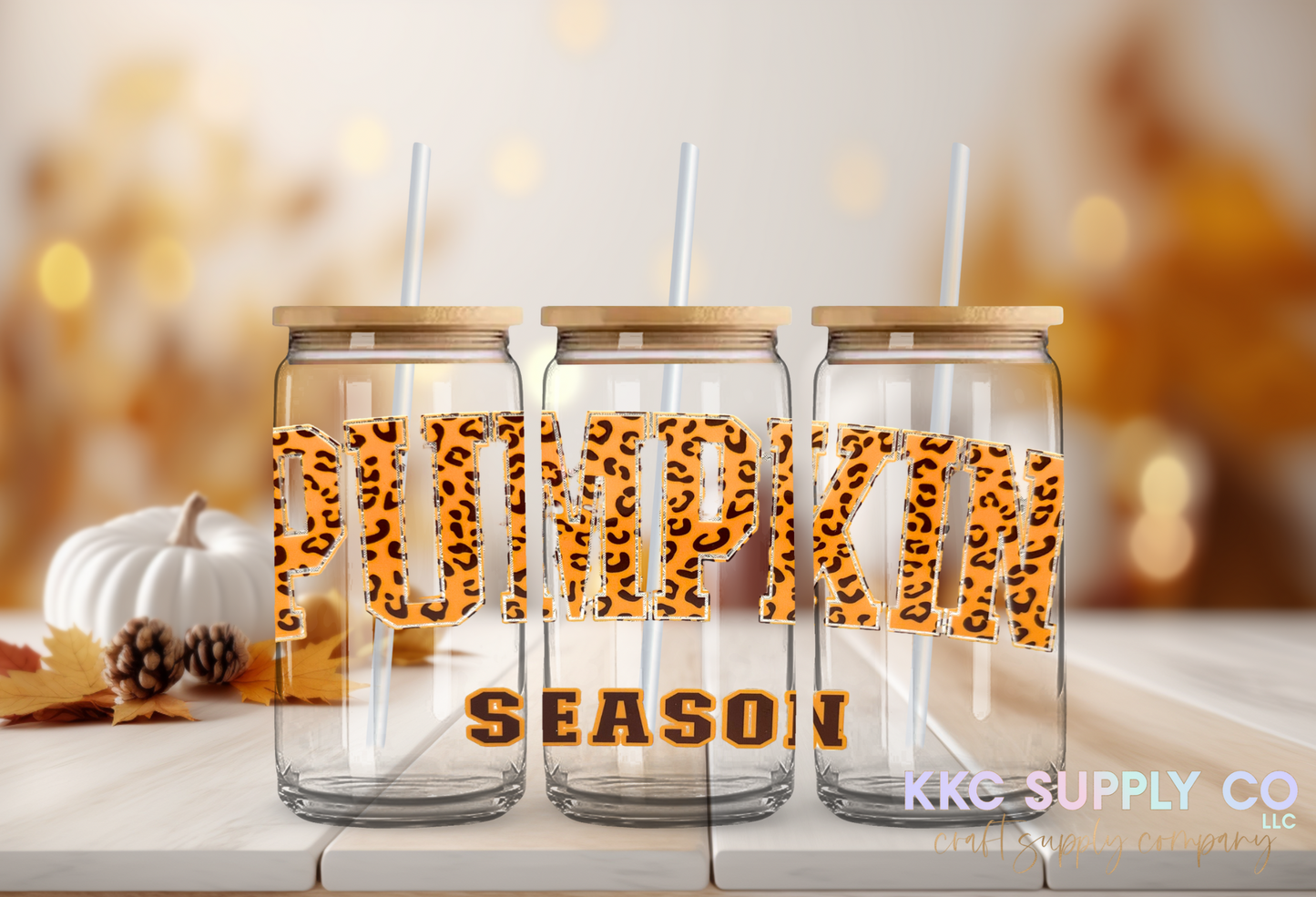 UV16582-Pumpkin Season 16oz UV DTF Wrap