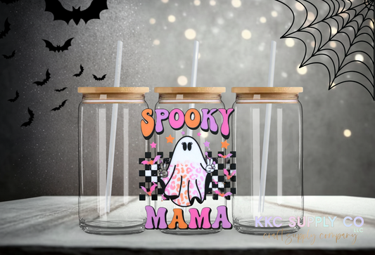 UV16545-Spooky Mama 16oz UV DTF Decal