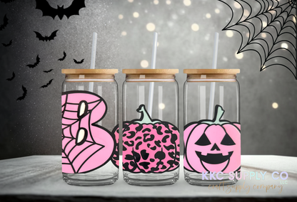 UV1662-Boo Pumpkin 16oz UV DTF Wrap