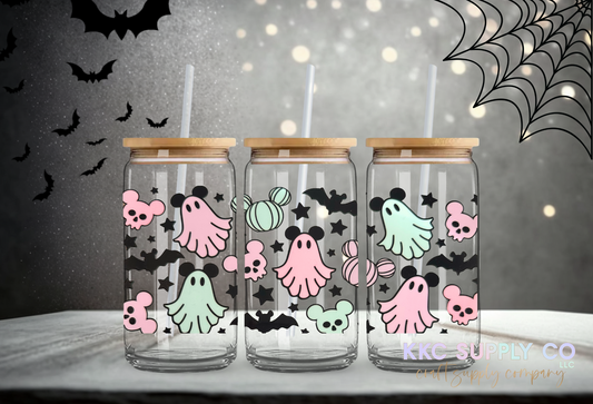 UV1649-Pastel Halloween Mouse 16oz UV DTF Wrap