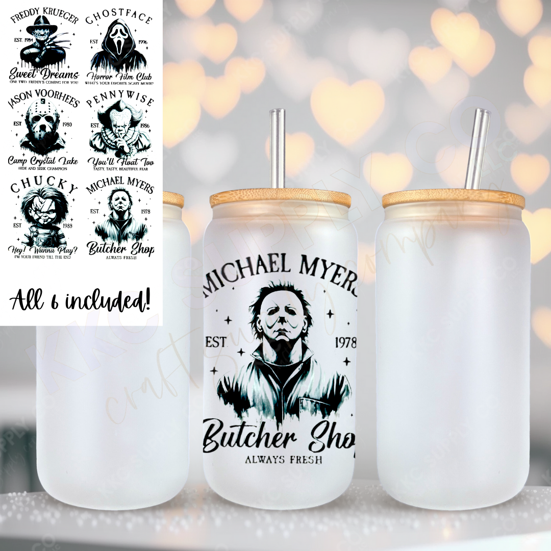 UV16794-Villains Gang Sheet - 6 Designs