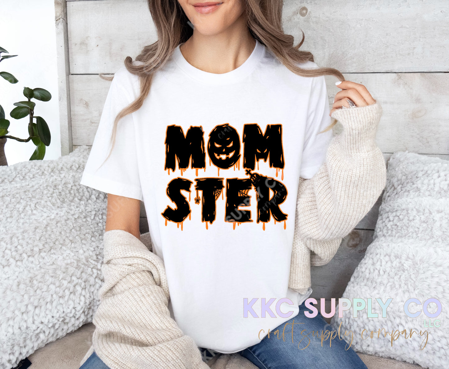 #27-Momster DTF T-Shirt Transfer