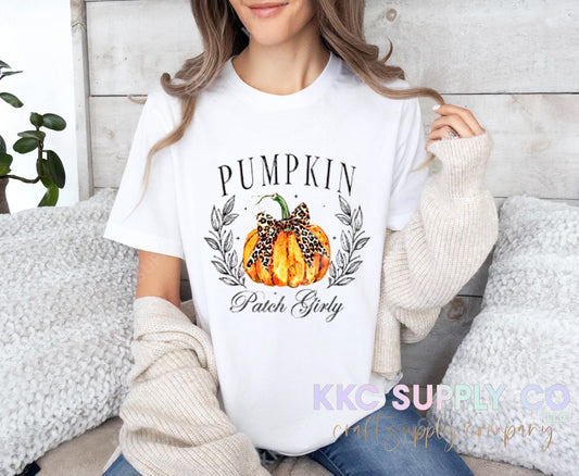 #10-Pumpkin Patch Girly DTF T-Shirt Transfer