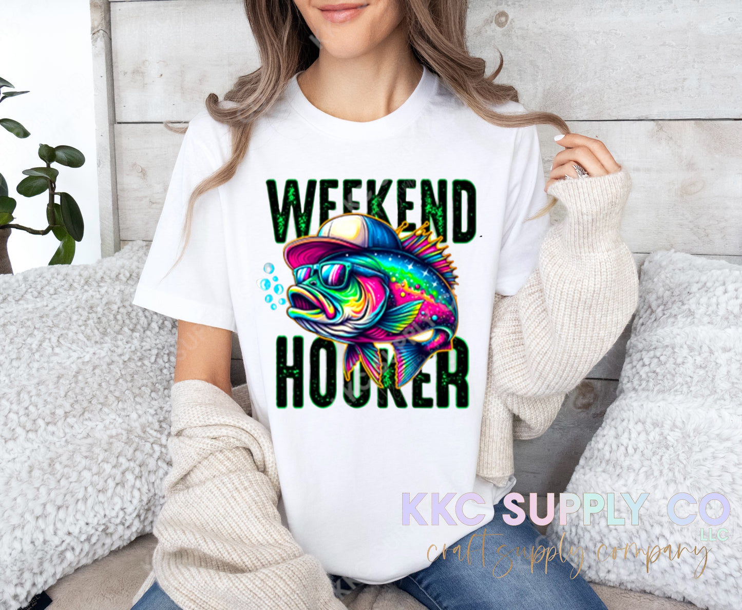 #01-Weekend Hooker DTF T-Shirt Transfer