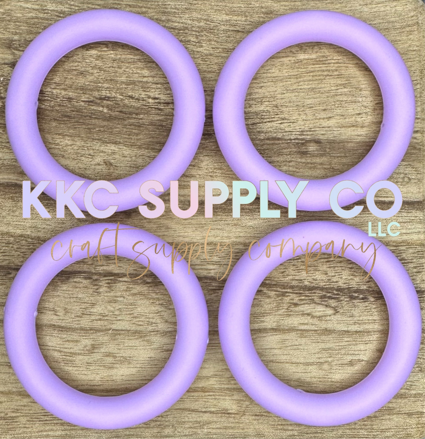 SS27-Mint Purple Silicone 65mm Ring Bead