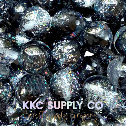 Marble Glitter Acrylic Beads 20mm