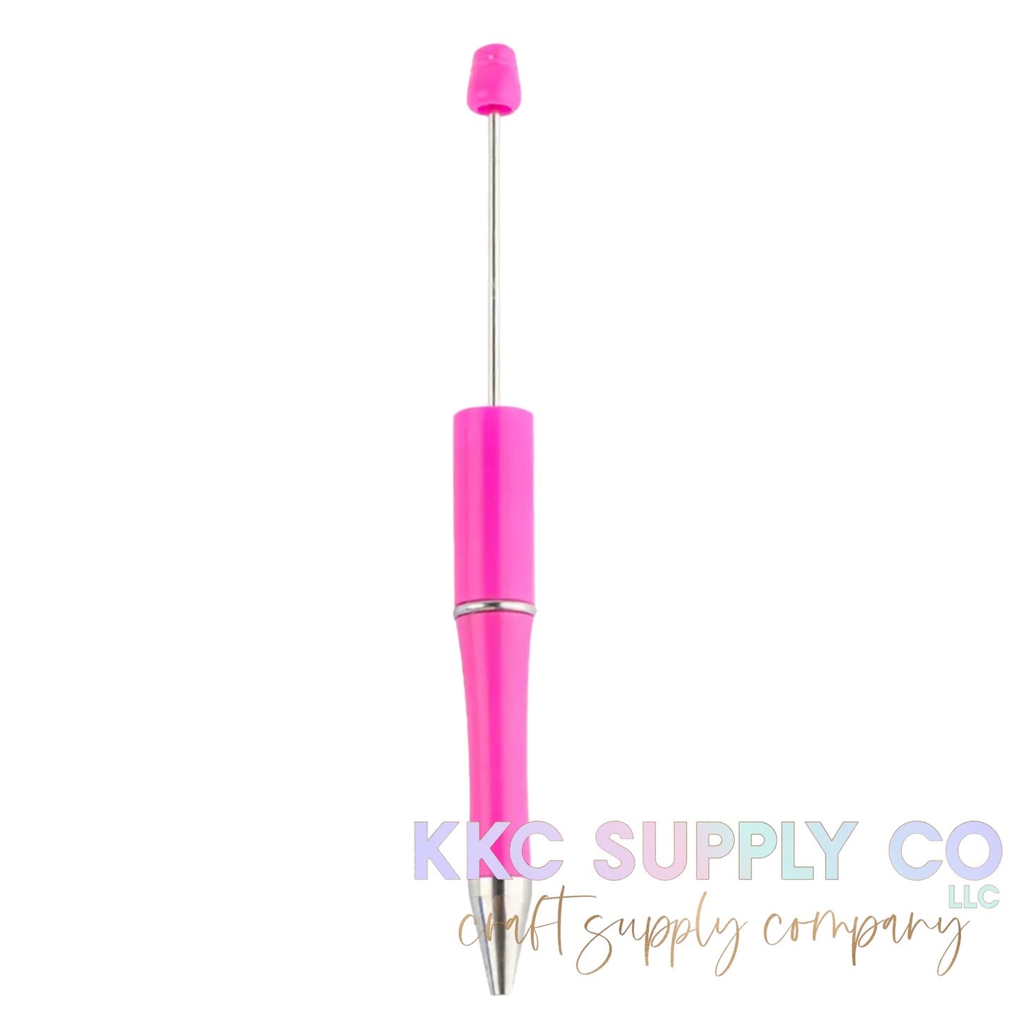 New Hot Pink Color* Plastic Beadable Pen Blank - Summer Colors