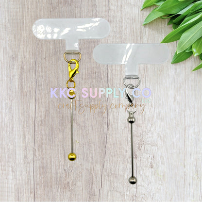 Beadable Phone Charm