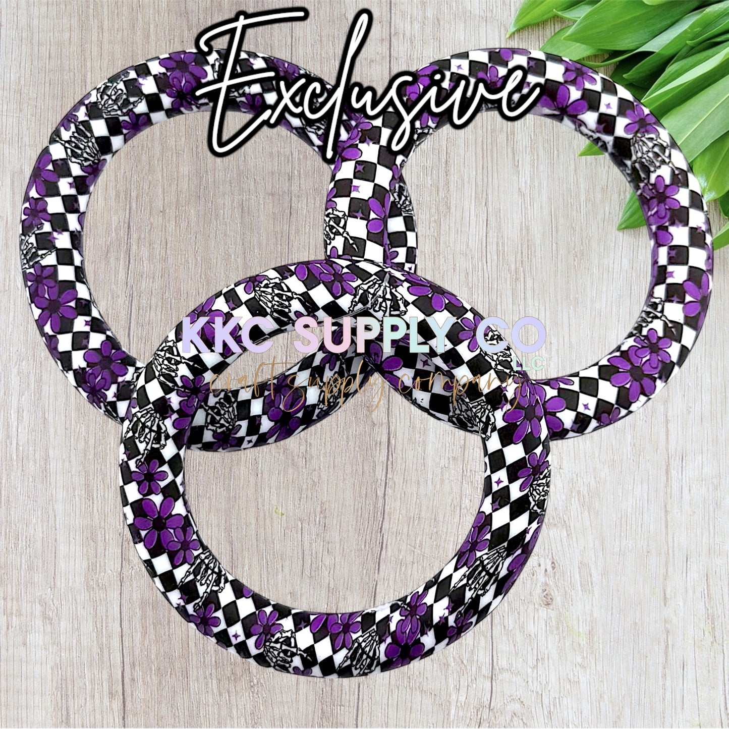 SP269-Gothic Garden Printed Beads-KKCSC Exclusive