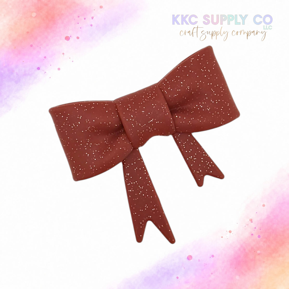 Terracotta large silicone bow