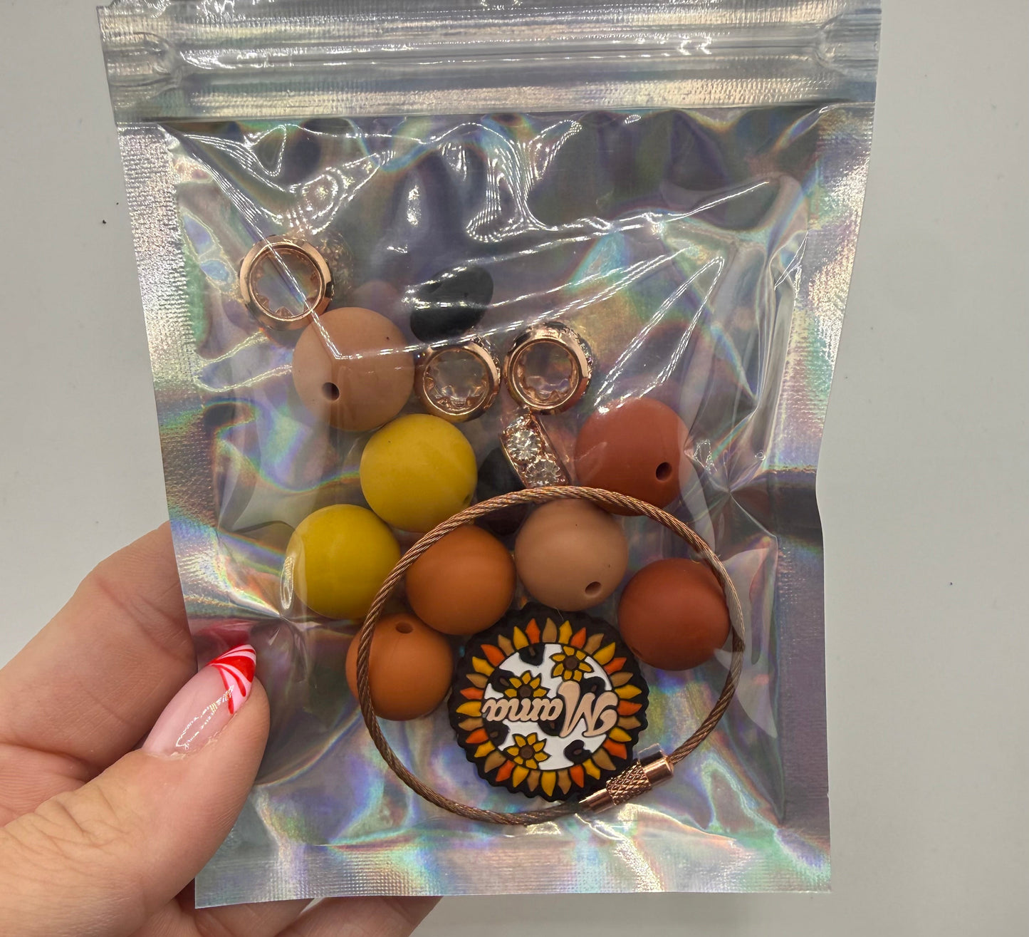 Sunflower Mama Cup Charm Kit