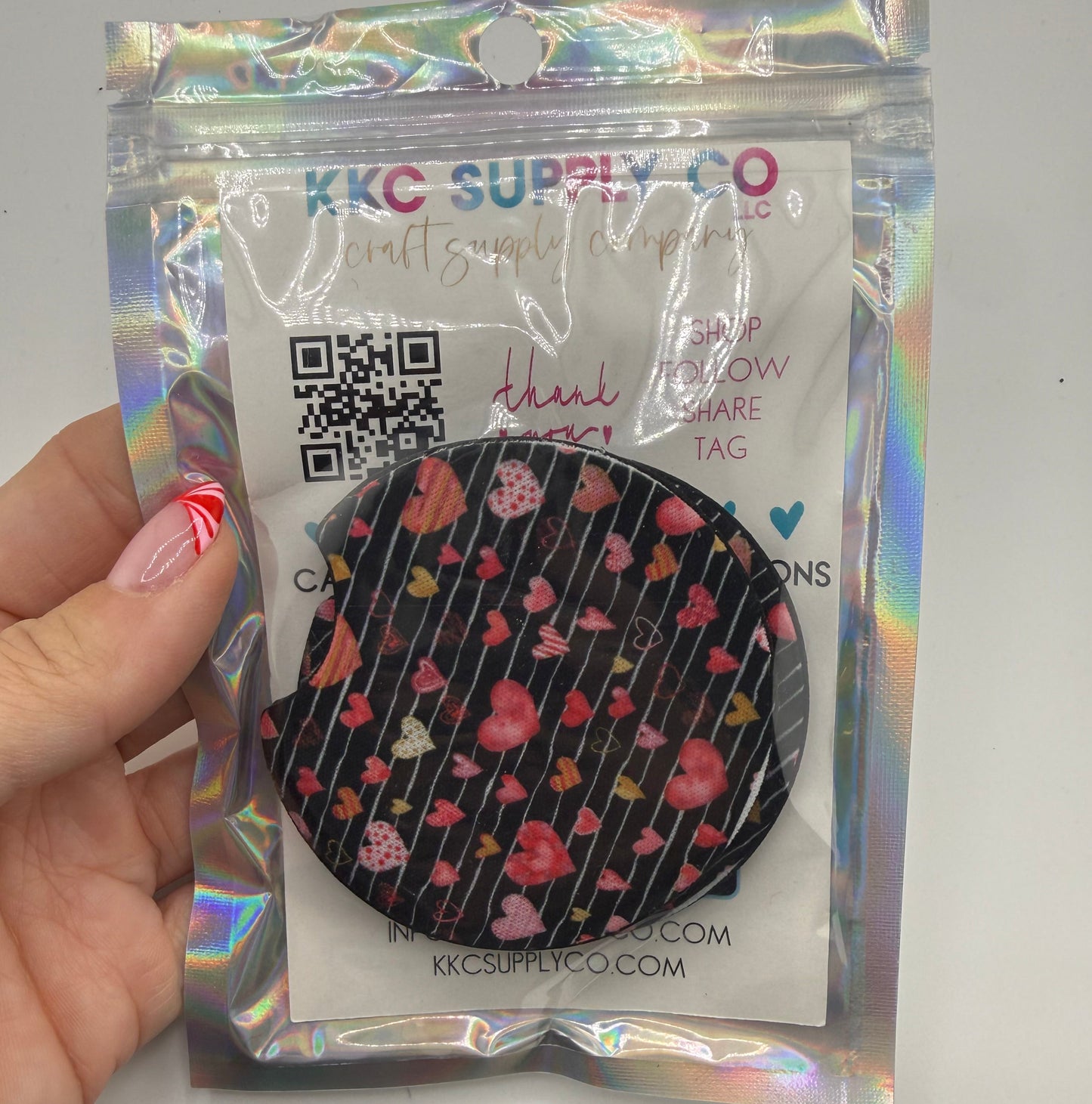 Hearts Car Coaster-2 Pack
