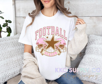 #125-Football Season DTF T-Shirt Transfer