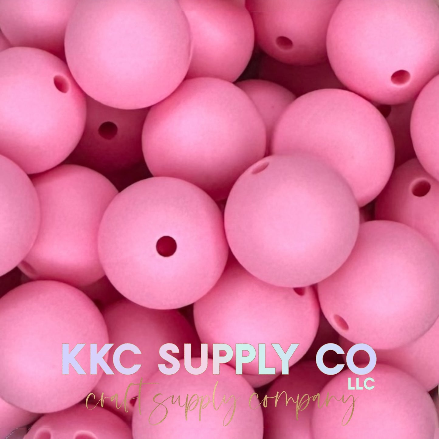 SS77-Ballet Pink Solid Silicone Beads