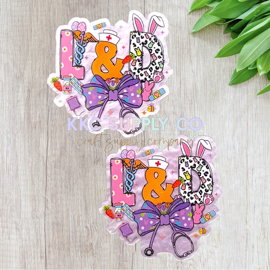 AT608-Easter L&D-Acrylic Flatback