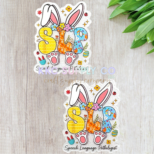 AT614-Easter SLP White-Acrylic Flatback