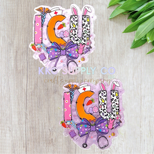 AT612-Easter ICU-Acrylic Flatback