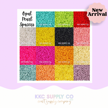 Opal Pearl Spacer Beads-10mm