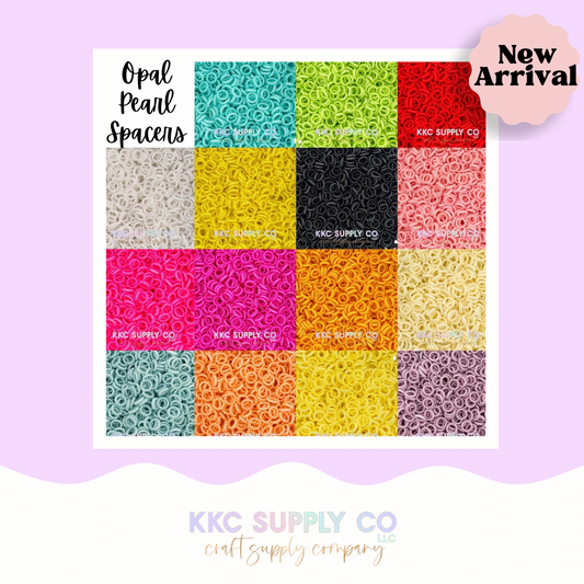 Opal Pearl Spacer Beads-10mm