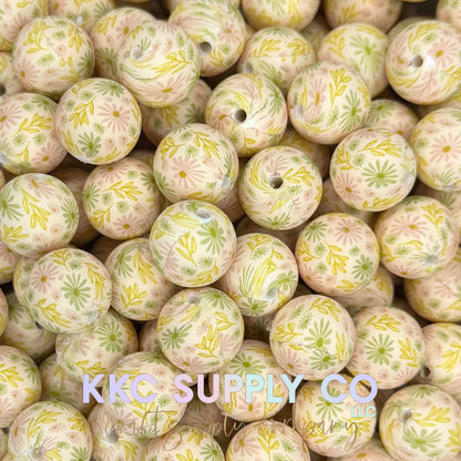 SP282-Spring Garden Printed Matching Beads