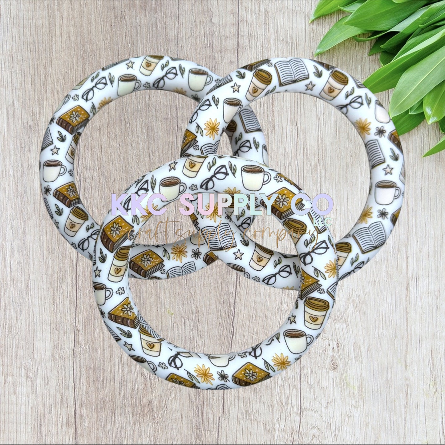 SP281-Cozy Reader Printed Matching Beads