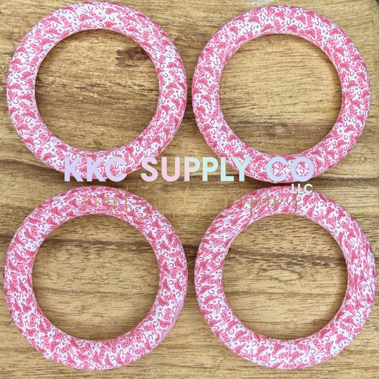 SP169-Pink Cowgirl Silicone 65mm Ring