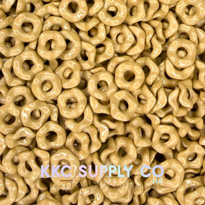 Acrylic Wavy Spacer Beads 12mm Large Hole (10 count)
