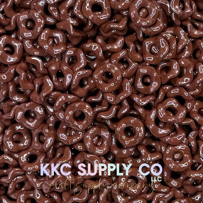 Acrylic Wavy Spacer Beads 12mm Large Hole (10 count)