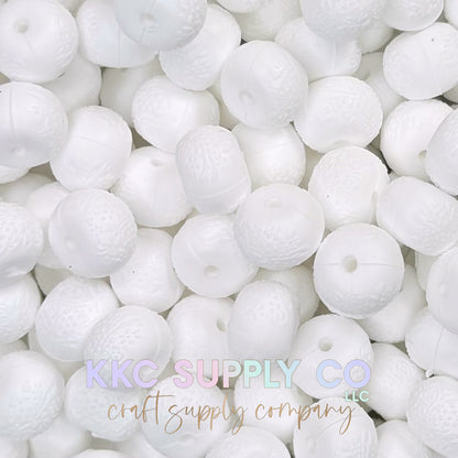 Floral Embossed Abacus Beads 14mm